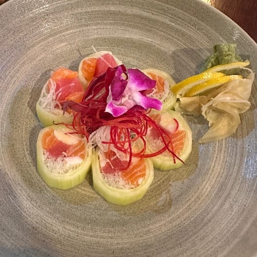 Cucumber Tornado Roll.