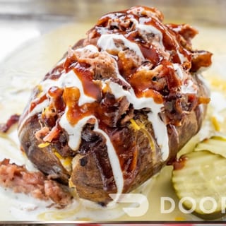 Lunch BBQ Spud & Drink