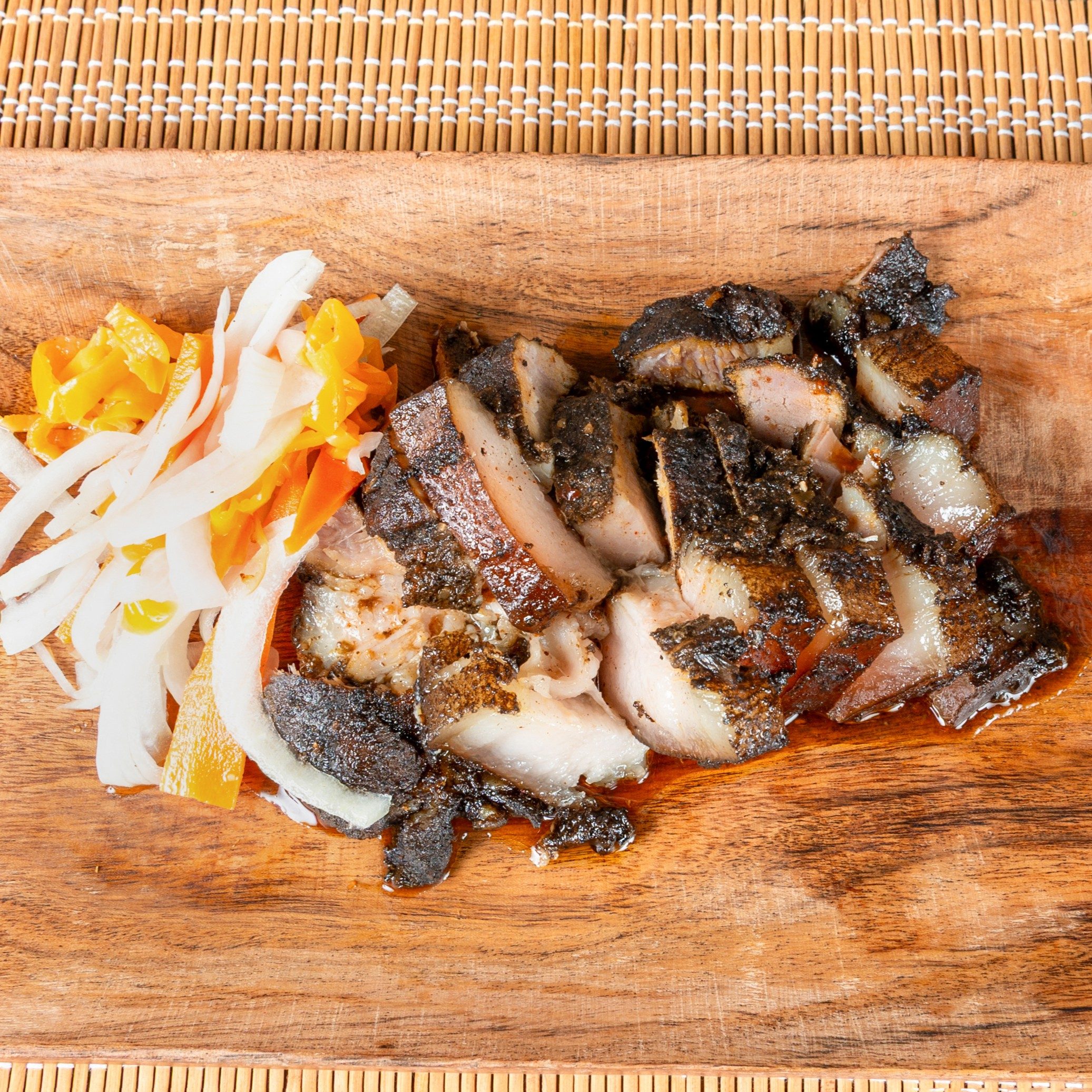 Spicy Jerk Pork.