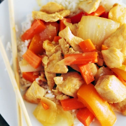 Honey Ginger Chicken.