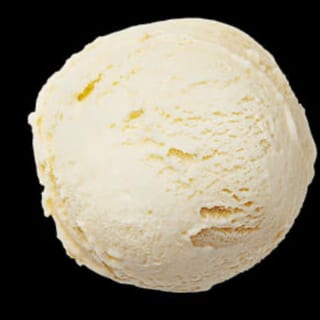 SCOOP OF VANILLA ICE CREAM