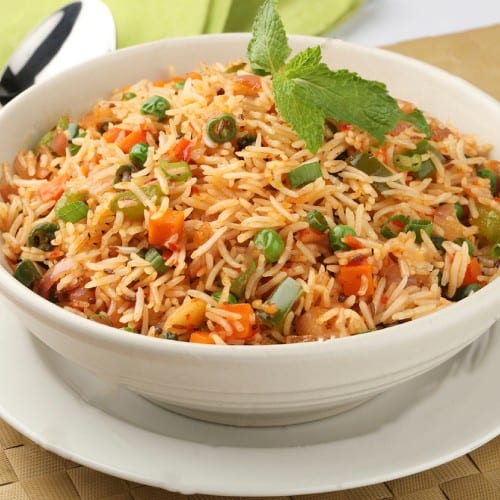 Bucket Veg Fried Rice.