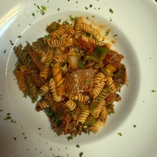 Sausage & Peppers Ginotto - Lunch Special.