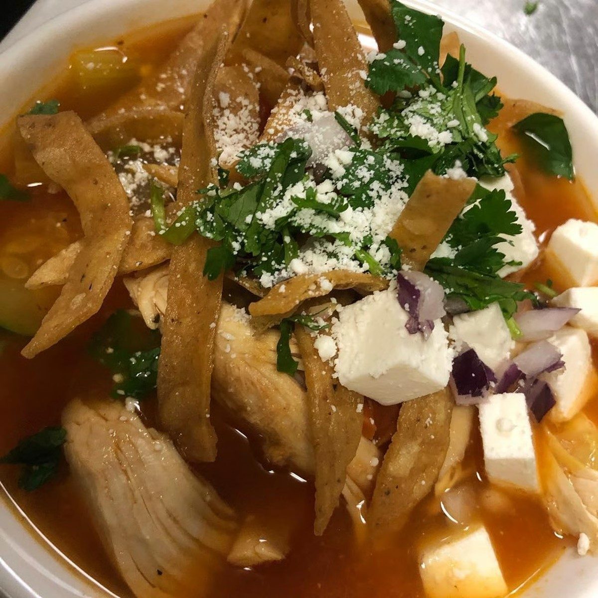 Chipotle Chicken Soup.