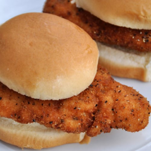 2 Tender on a Bun Meal.