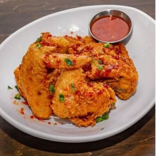 Spicy Honey Bourbon Fried Chicken