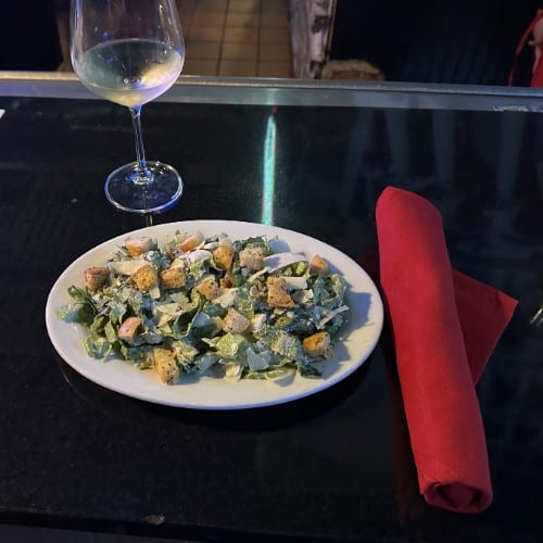 Classic Caesar Salad.