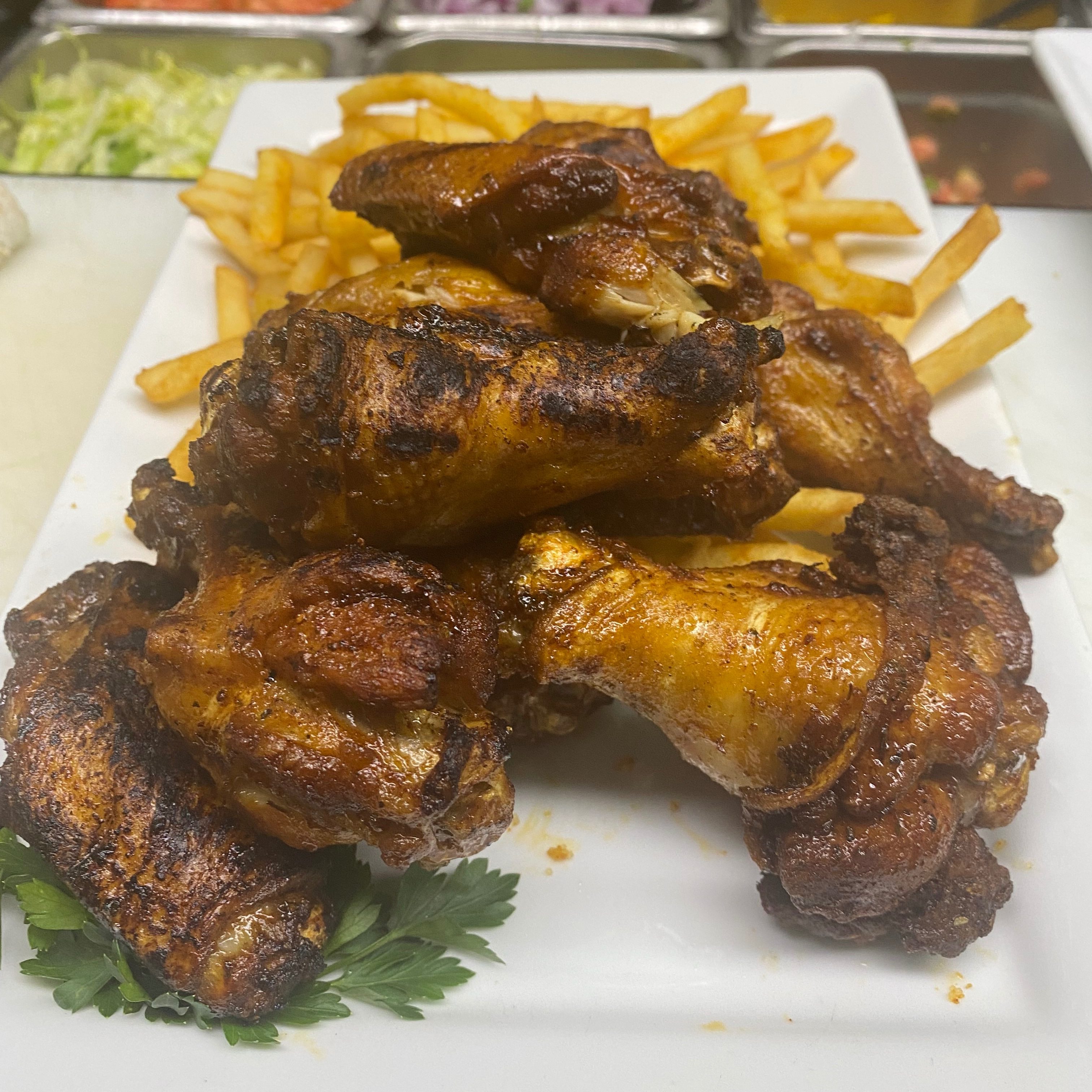 Chicken Wings (Lunch).