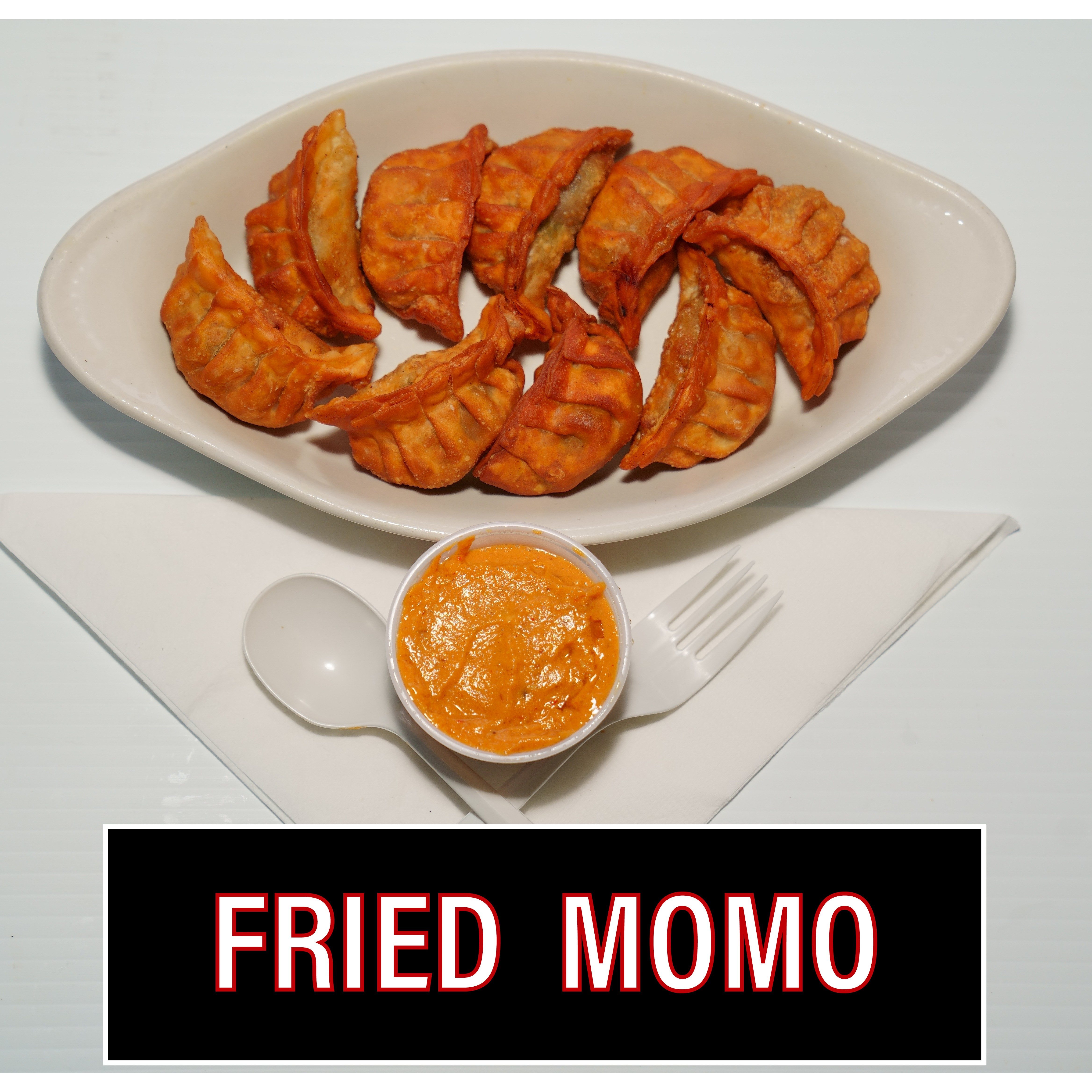Fried Veg Momo (10pc).