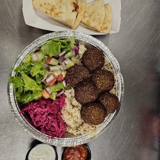 Large Falafel Platter