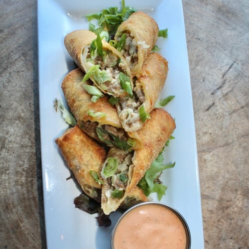 Steak & Cheese Crunch Roll.