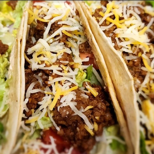 Beef Tacos.