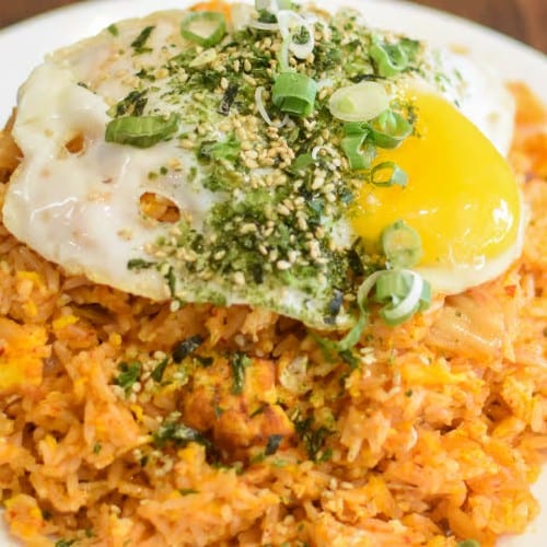 Kimchi Fried Rice 韓國泡菜炒飯.