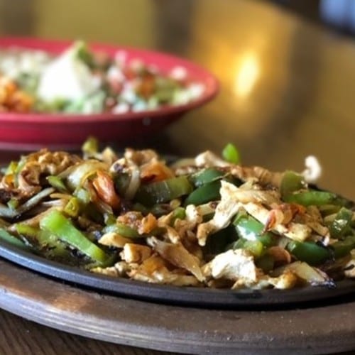 Chicken Fajitas.