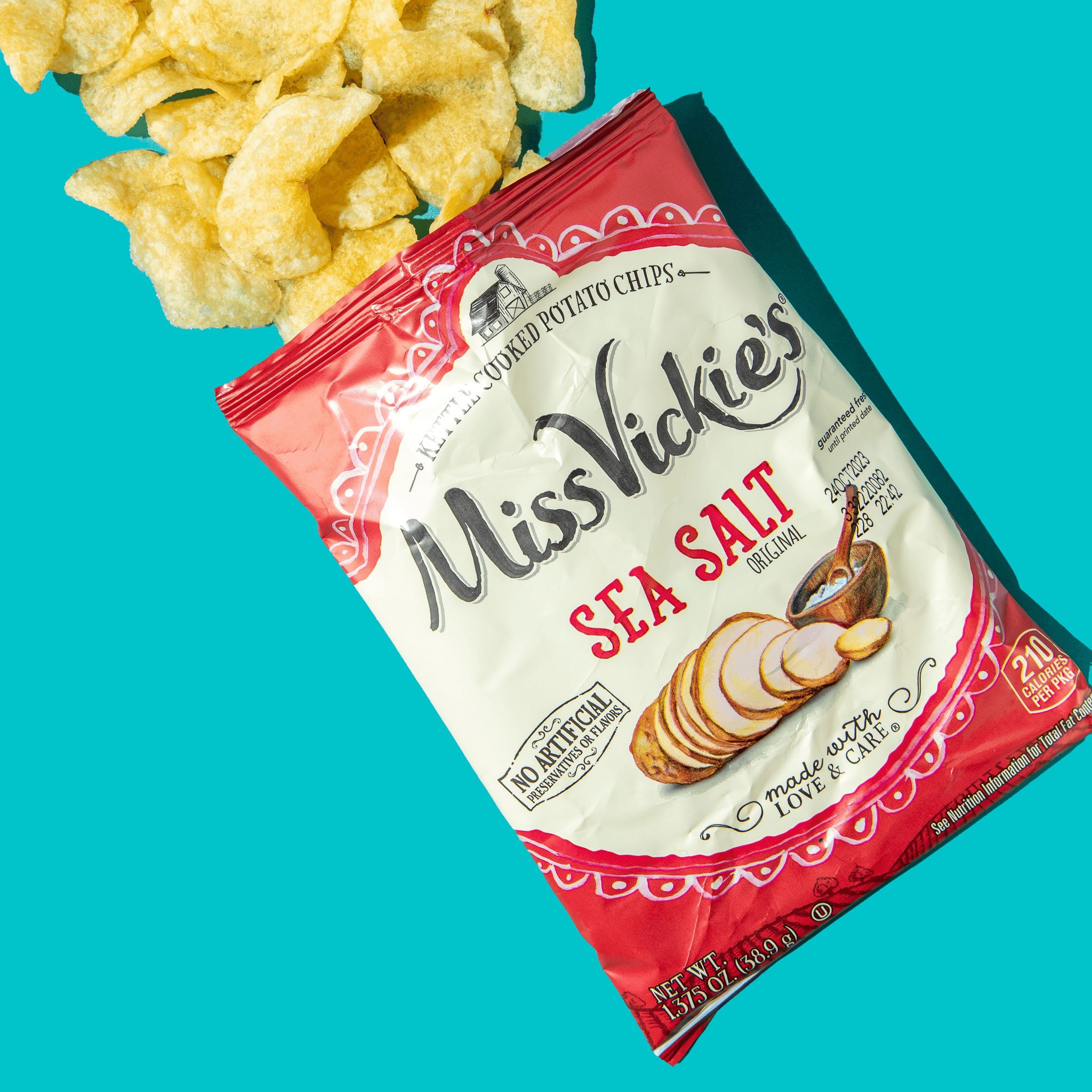 Sea Salt Potato Chips.