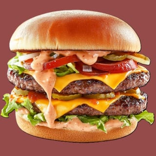 Bacon Double Cheese burger 