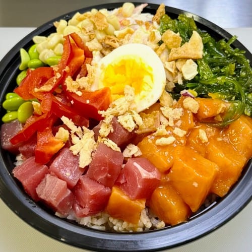 Create Your Own Poke Bowl (Deluxe: 2 Poteins).