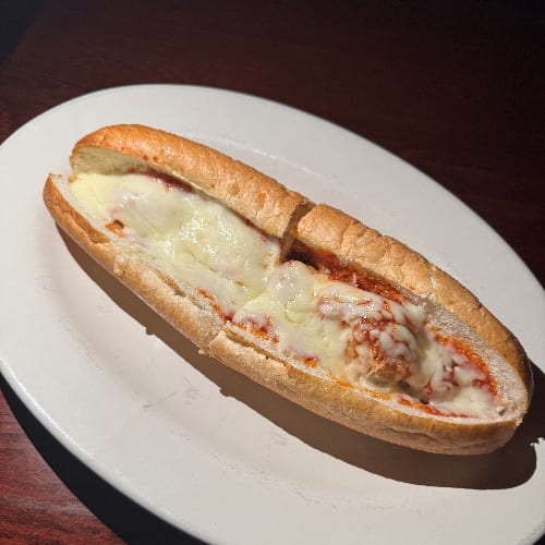 Meatball Parm Sub.