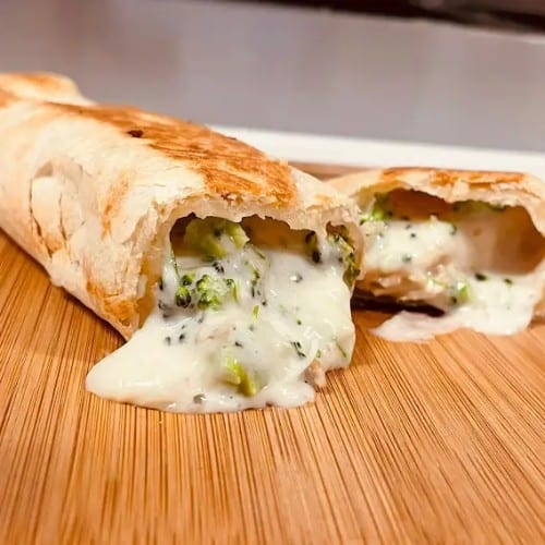 Roll up Broccoli and Chicken Alf.