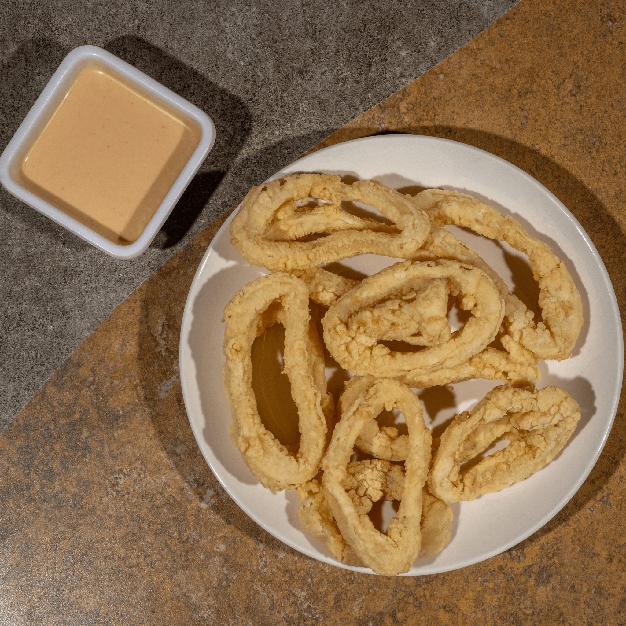A8 - Fried Calamari.