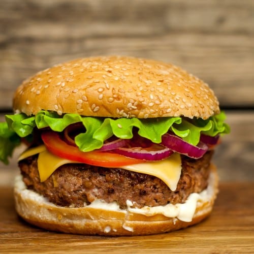 Hamburguesa Regular.