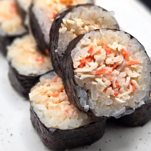 Spicy Crab Roll.