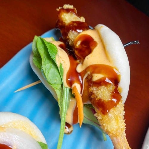 Shrimp Tempura Bun.