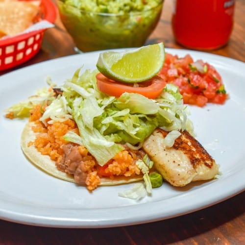 Super Fish Taco.
