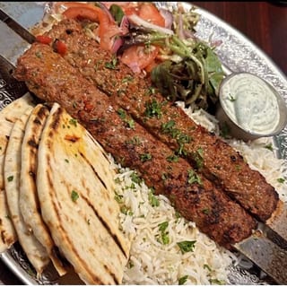 Adana Kebab Plate