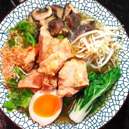 Crispy Chicken Ramen.