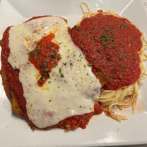 Eggplant Parm.