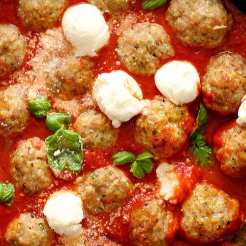 Wood Fired Meatballs.
