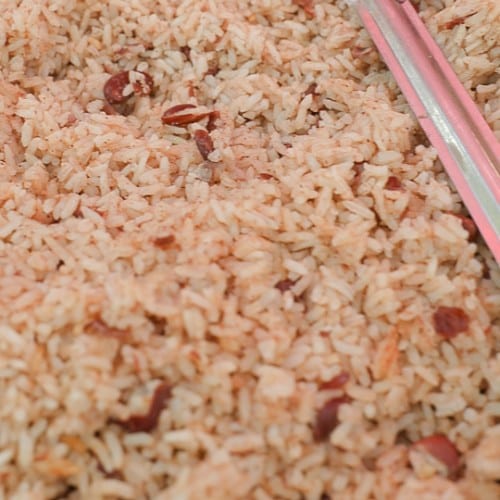 Rice & Peas.