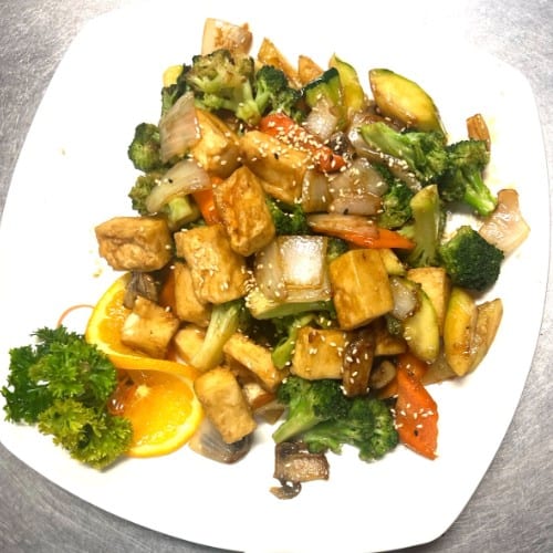 Tofu Teriyaki (Deep Fried).