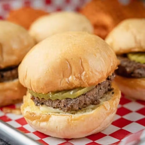 Hamburger Slider Basket.