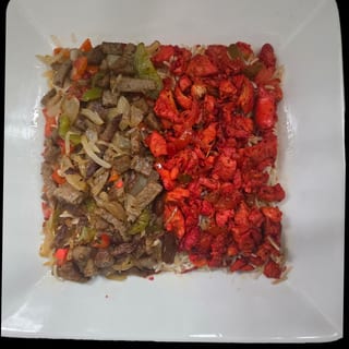 Gyro & Kandhar Grilled Chicken Platter