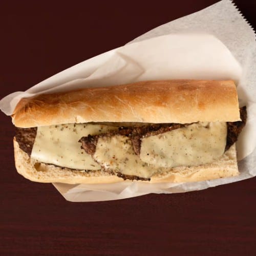 Cheeseburger Hot Sub.