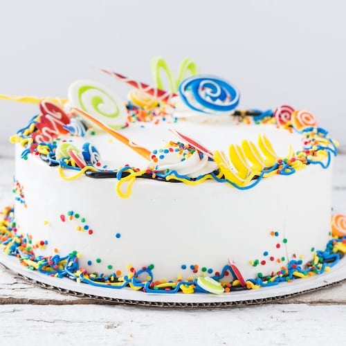 10" Strawberry Bavarian Blue New Wave-Serves 14-18 - 2 day Preorder.