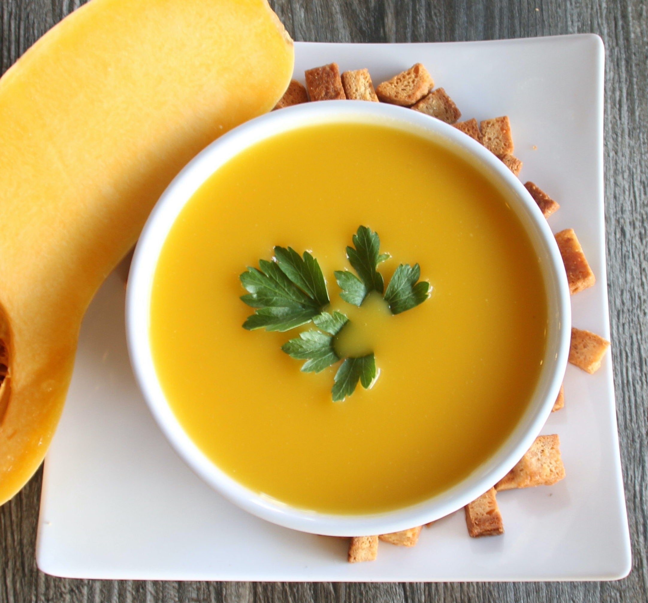Butternut Squash Soup.