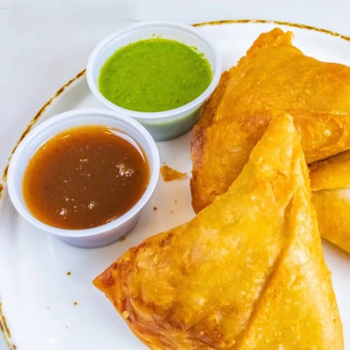 Samosa Plate.