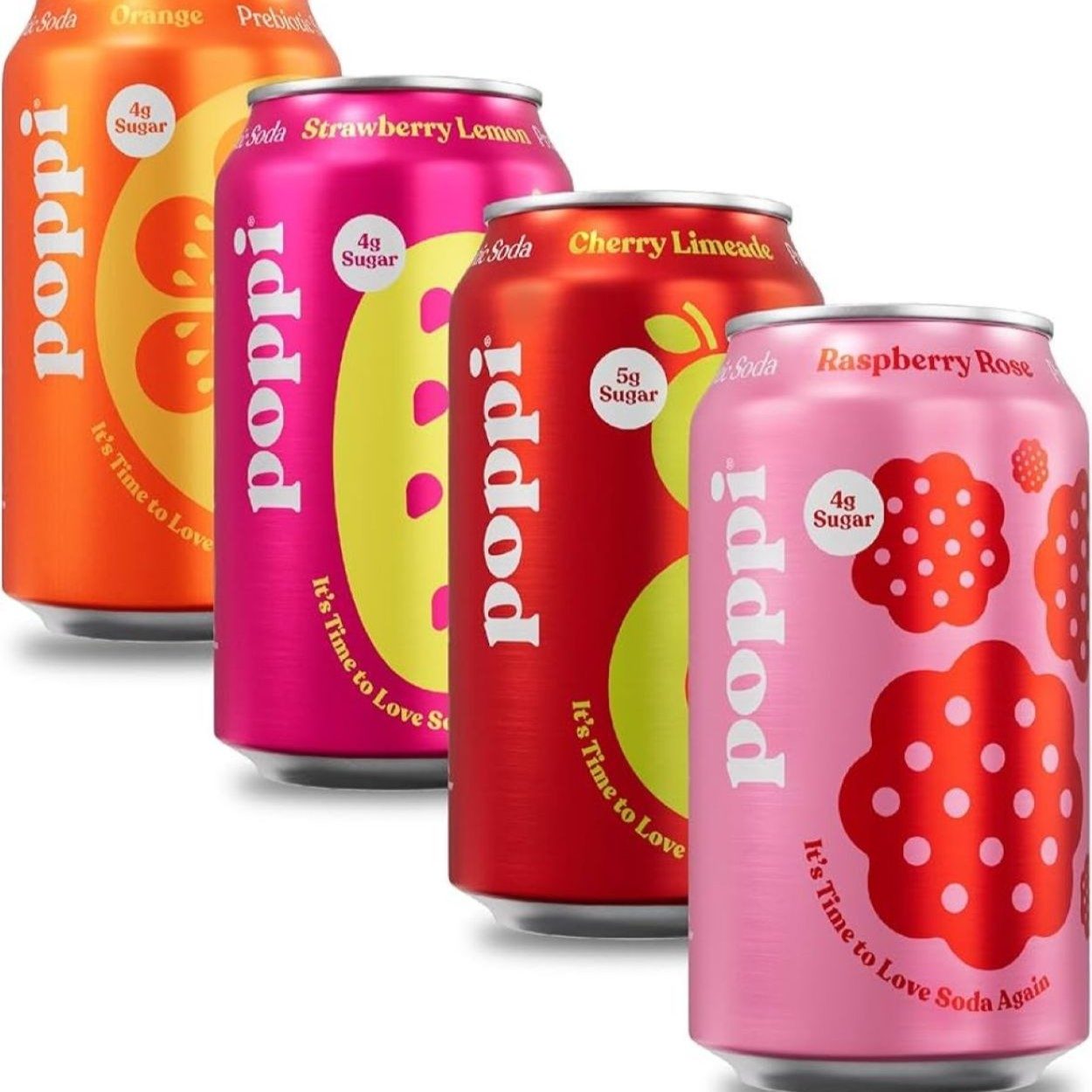 Poppi Cherry Limeaid.