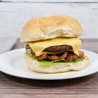 Bacon Cheeseburger Sandwich 