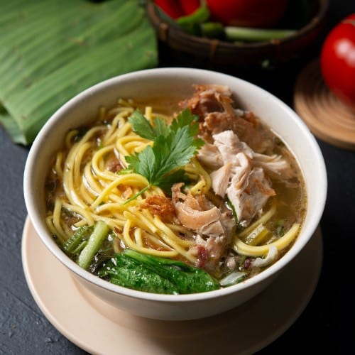 Roast Chicken Noodle Soup.