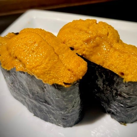 Sea Urchin Sushi.