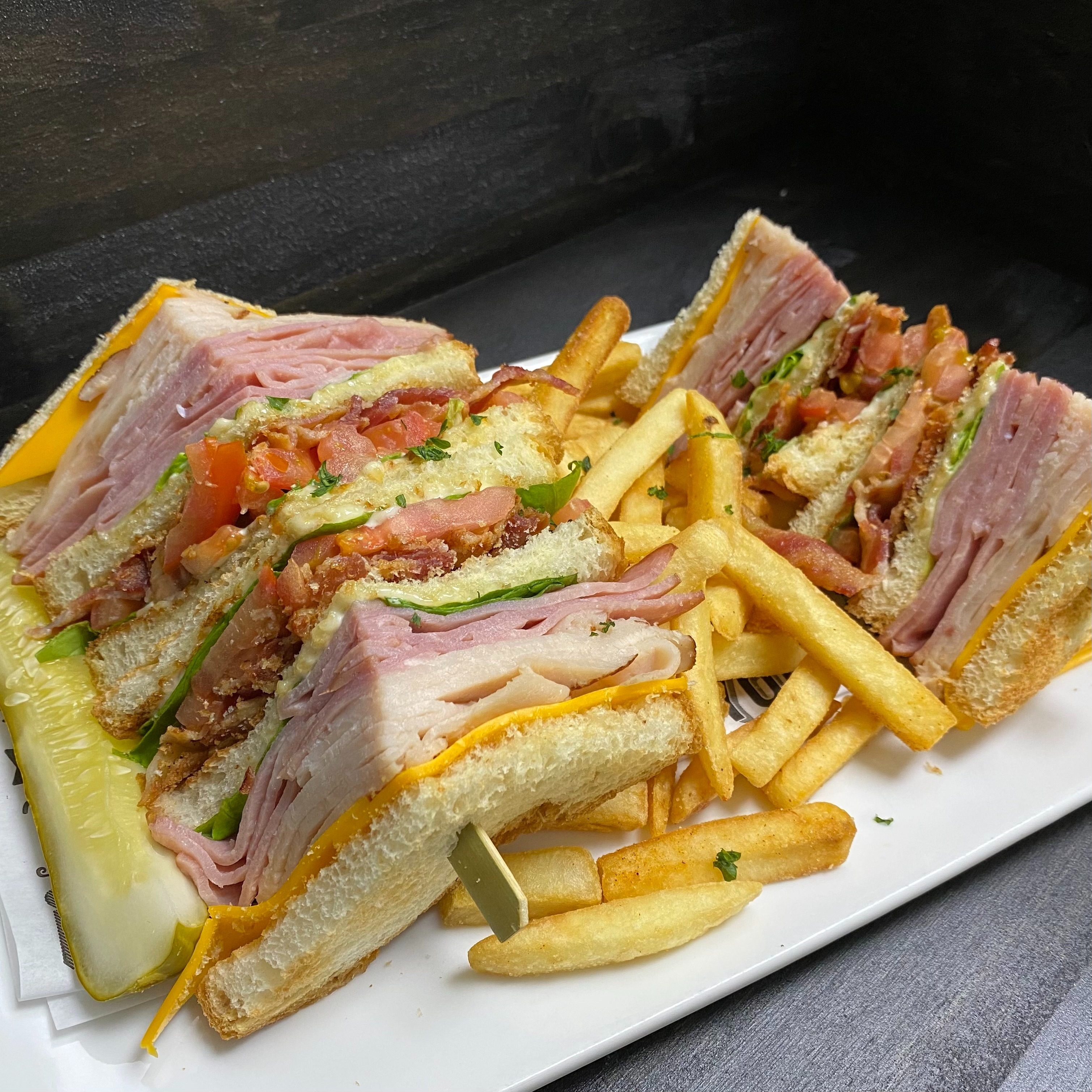 The club sandwich.