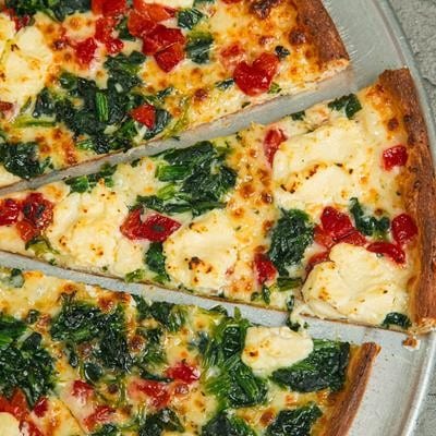 Ricotta Pizza.