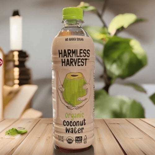 Harmless Harvest Organic Coconut Water.