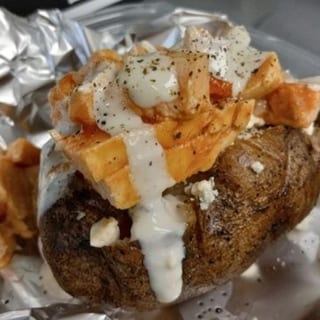 Buffalo Chicken Potato  