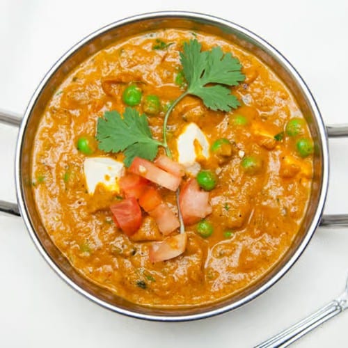Matar Paneer.