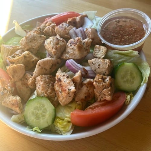 Mediterranean Chicken Salad.